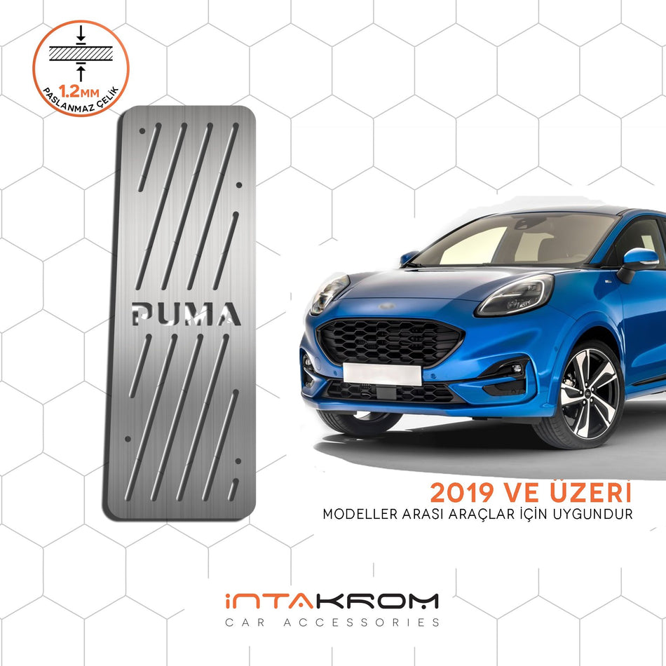 Ford Puma Krom Ayak Dinlendirme Pedalı 2019 ve Üzeri