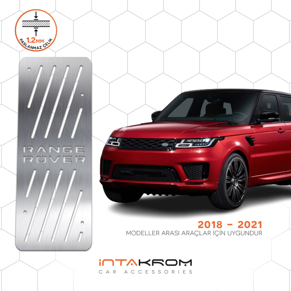 Land Rover Range Rover Sport Krom Ayak Dinlendirme Pedalı - 2018-2021