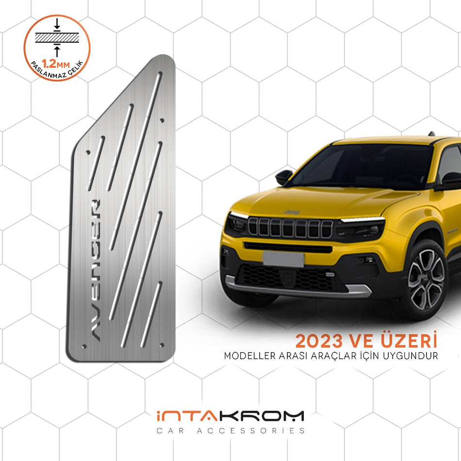 Jeep Avenger Krom Ayak Dinlendirme Pedalı - 2023 ve Üzeri