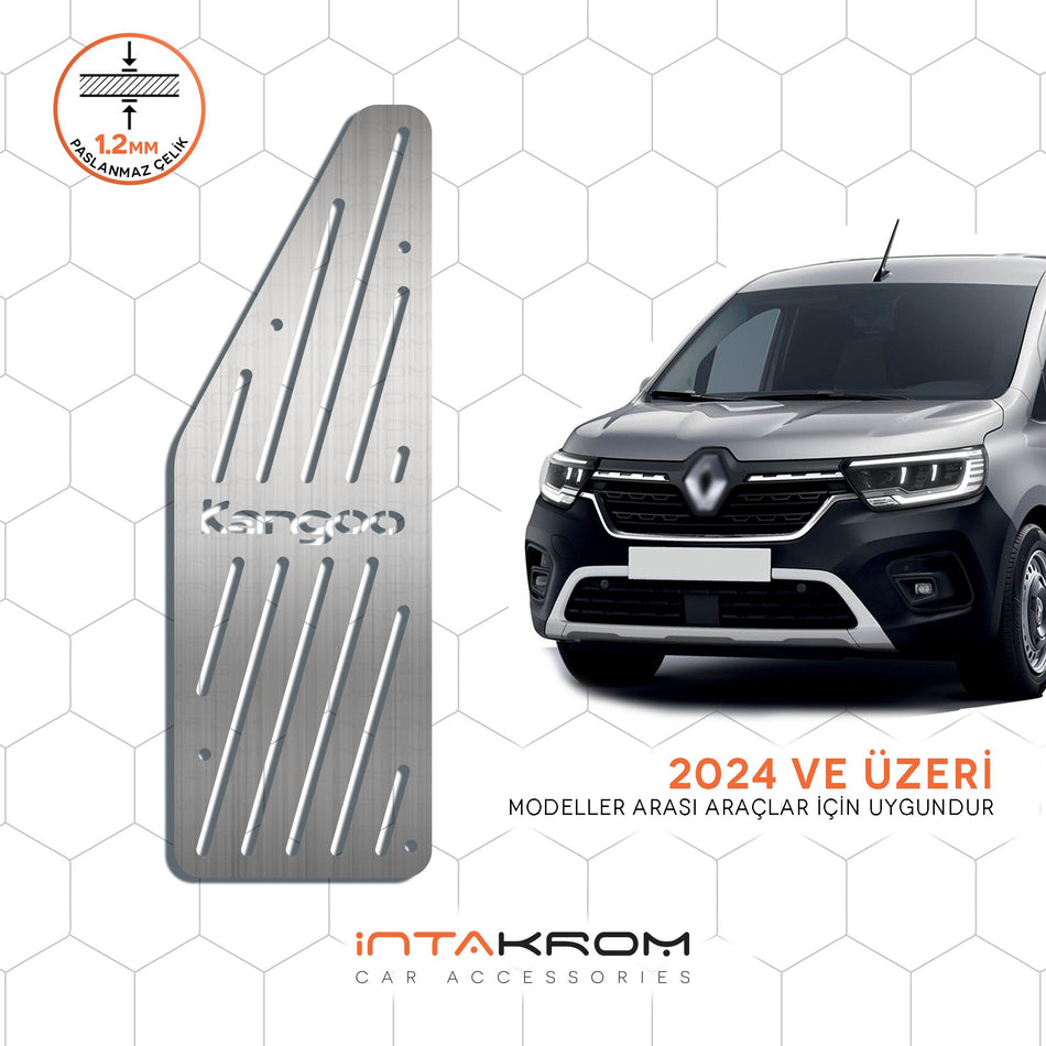 Renault Kangoo Krom Ayak Dinlendirme Pedalı- 2024 ve Üzeri