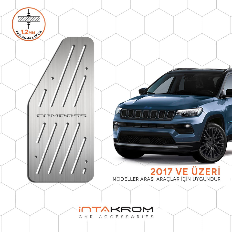 Jeep Compass Krom Ayak Dinlendirme Pedalı - 2017 ve Üzeri