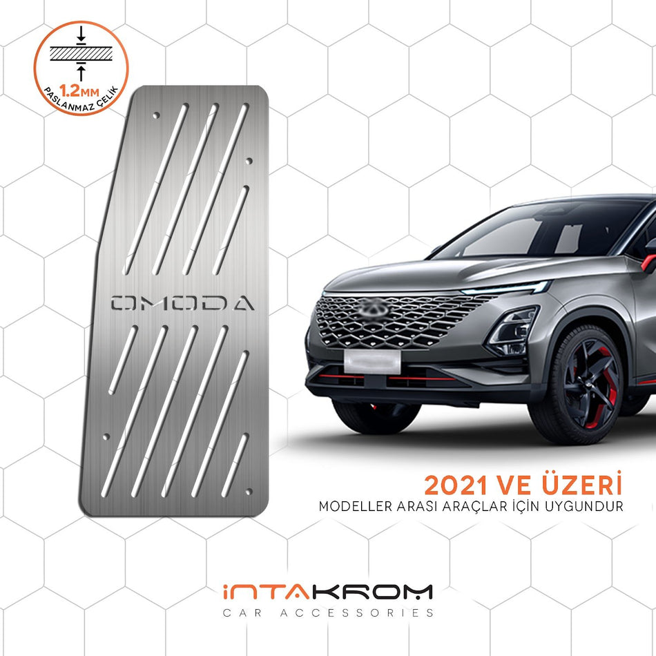 Chery Omoda 5 Krom Ayak Dinlendirme Pedalı 2021 ve Üzeri