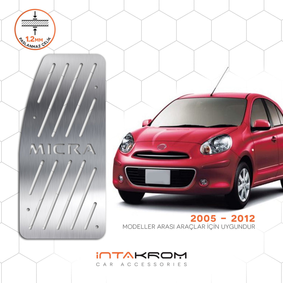 Nissan Micra Krom Ayak Dinlendirme Pedalı  2005-2012