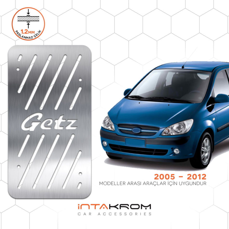 Hyundai Getz Krom Ayak Dinlendirme Pedalı 2005 - 2012