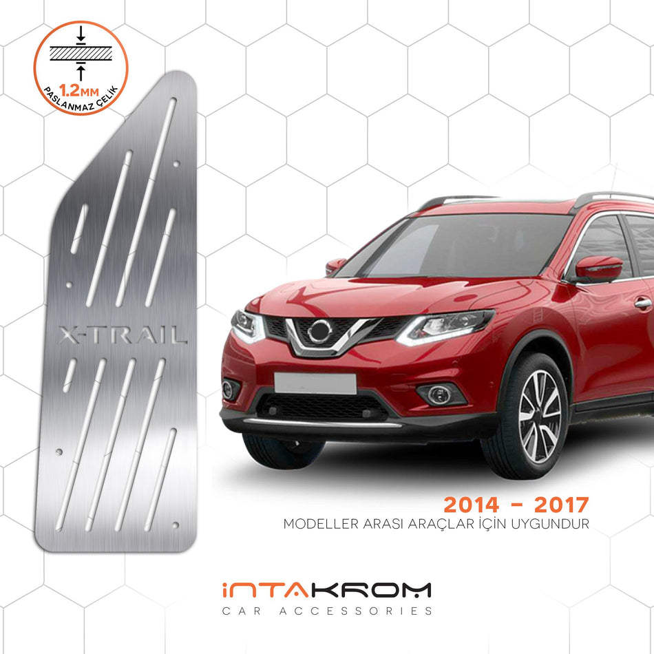 Nissan Xtrail Krom Ayak Dinlendirme Pedalı  2014-2017