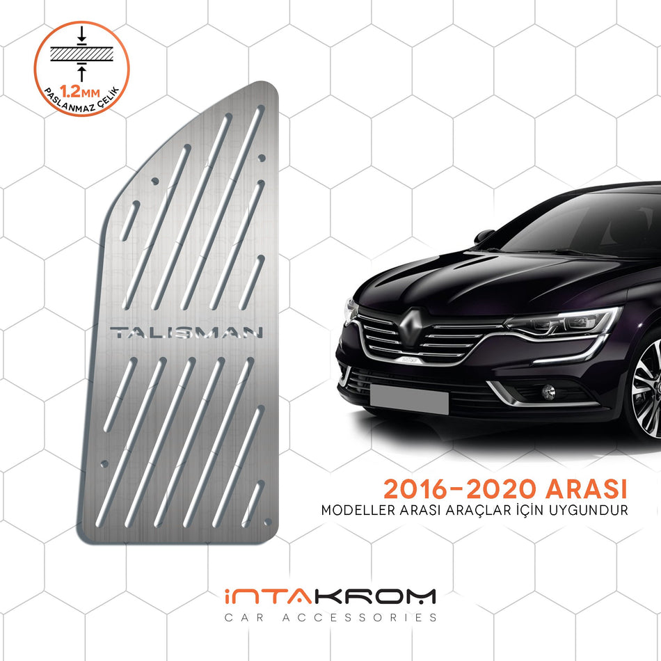 Renault Talisman Krom Ayak Dinlendirme Pedalı 2016 - 2020 Arası