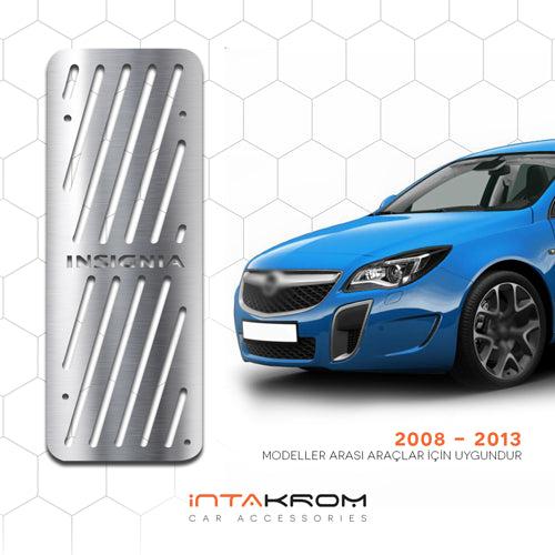 Opel Insignia Krom Ayak Dinlendirme Pedalı - 2008 - 2013