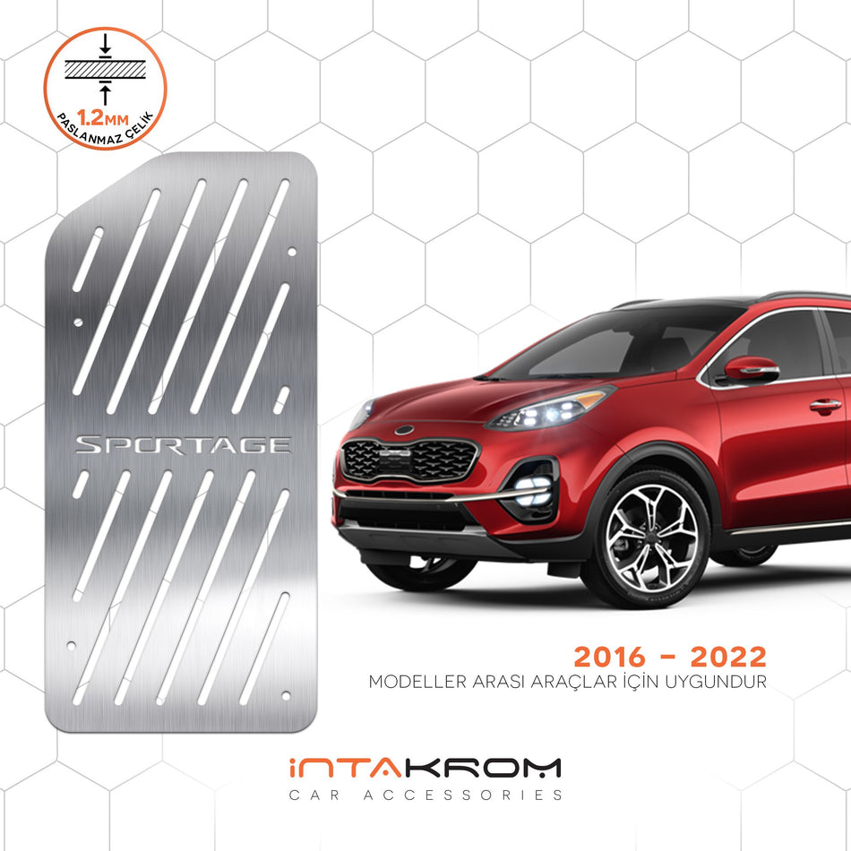 Kia Sportage Krom Ayak Dinlendirme Pedalı 2016 - 2022