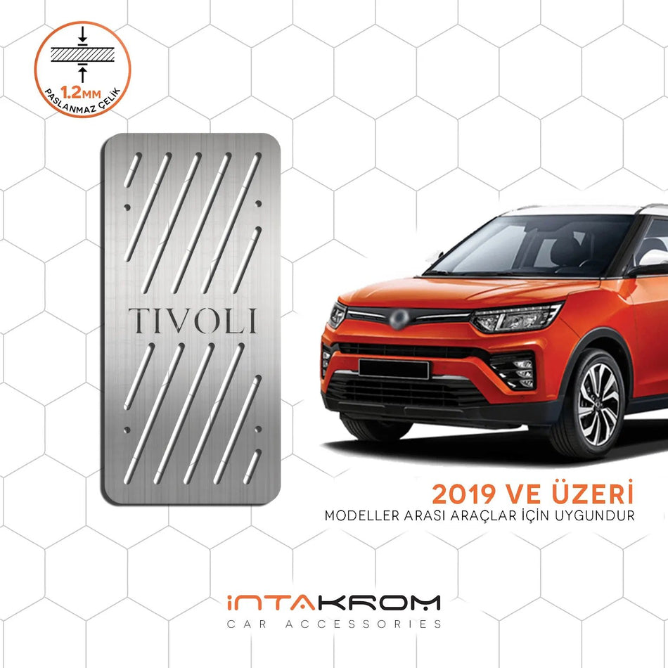 Ssangyong Tivoli Krom Ayak Dinlendirme Pedalı 2019 ve Üzeri