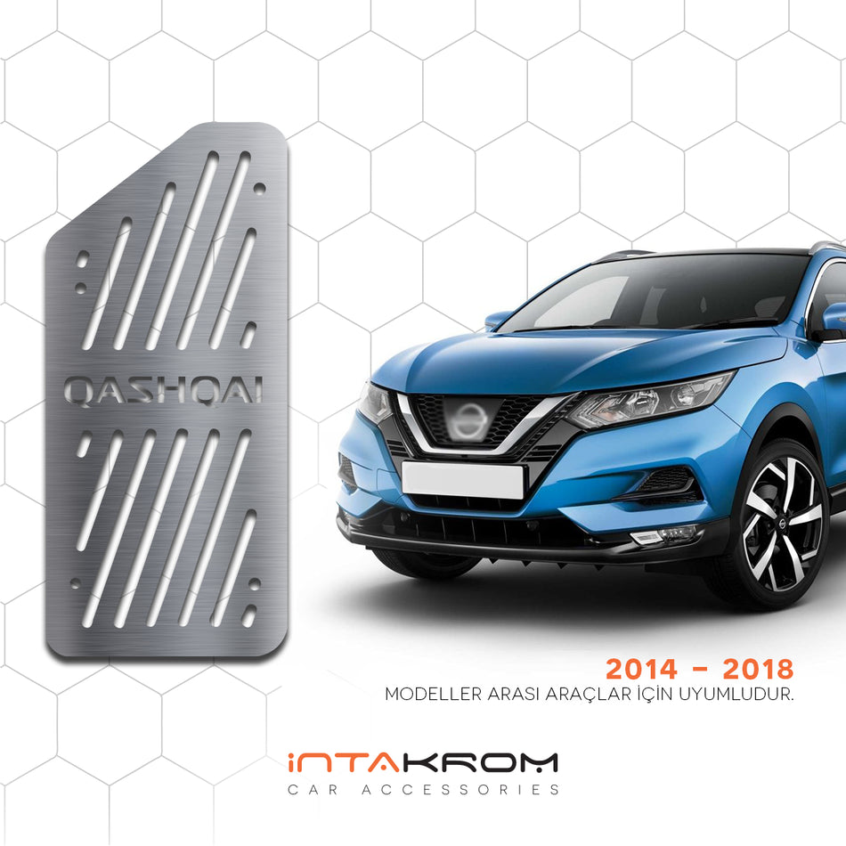 Nissan Qashqai Krom Ayak Dinlendirme Pedalı - 2014 -2019