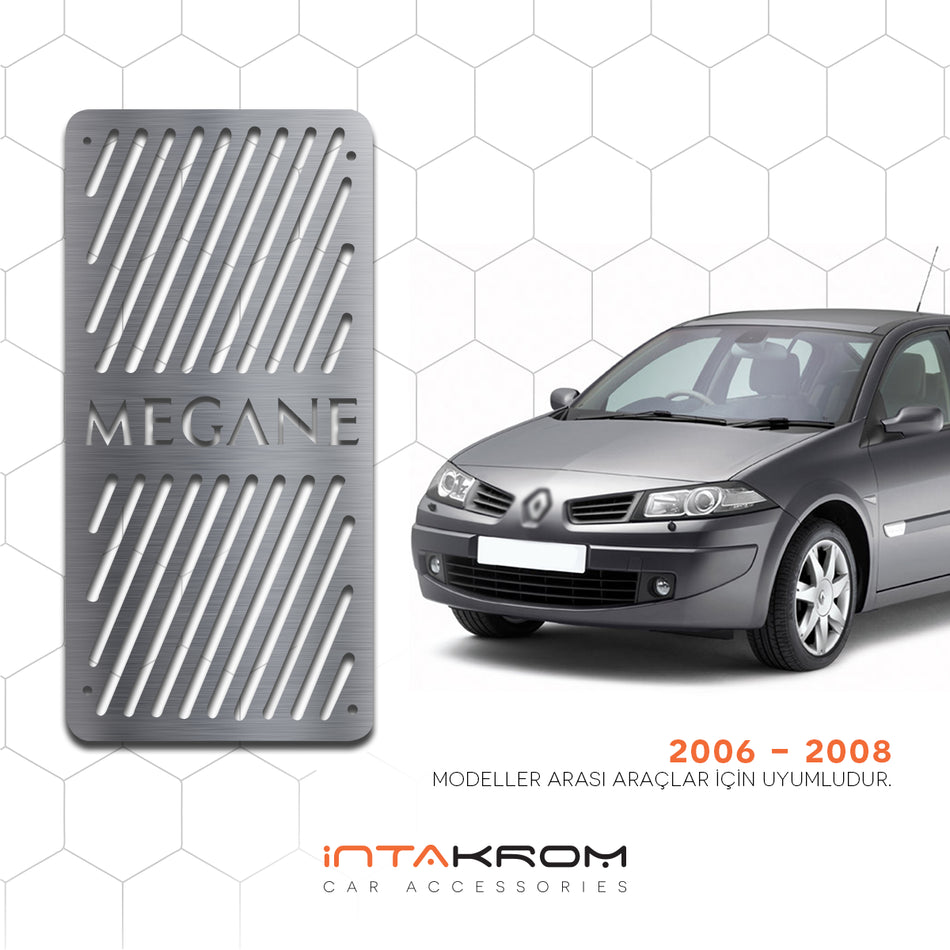 Renault Megane 2 Krom Ayak Dinlendirme Pedalı - 2006 - 2009