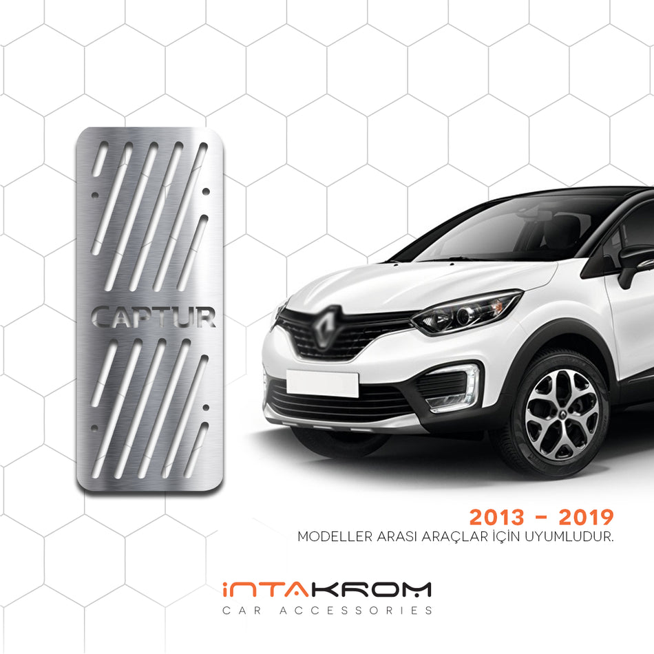 Renault Captur Krom Ayak Dinlendirme Pedalı 2013 - 2019