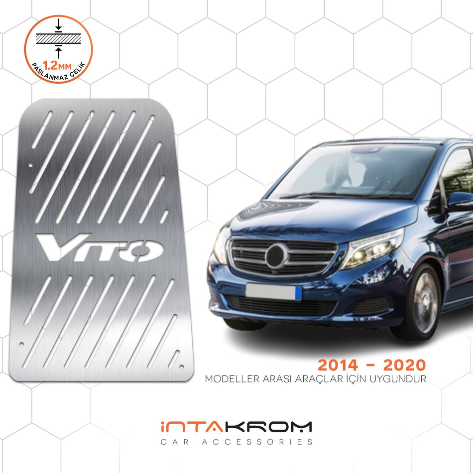 Mercedes Vito Krom Ayak Dinlendirme Pedalı - 2014-2020