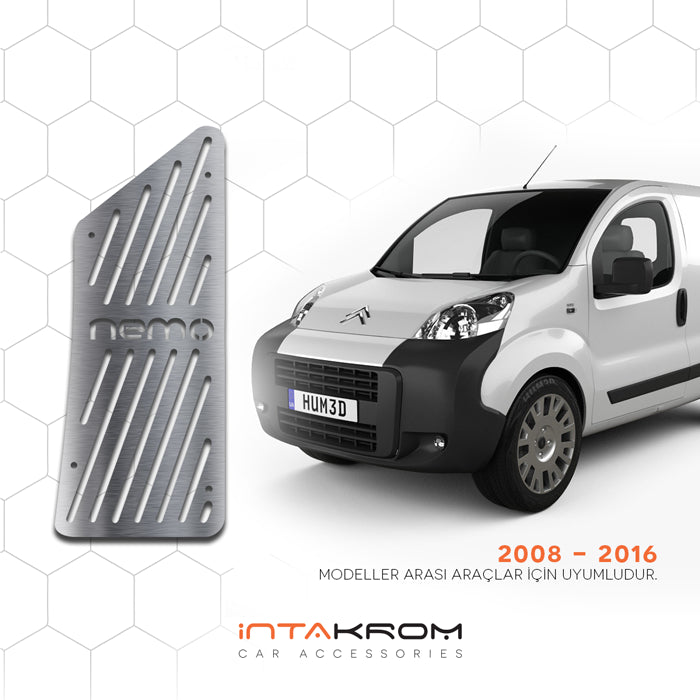 Citroen Nemo Krom Ayak Dinlendirme Pedalı