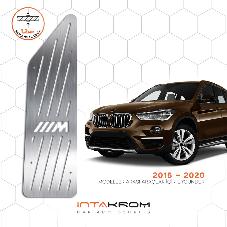 BMW X1 F48 Seri Krom Ayak Dinlendirme Pedalı 2015 - 2020