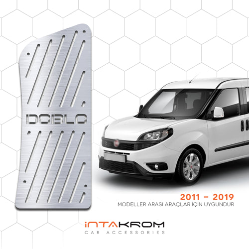 Fiat Doblo Krom Ayak Dinlendirme Pedalı - 2011 -2019