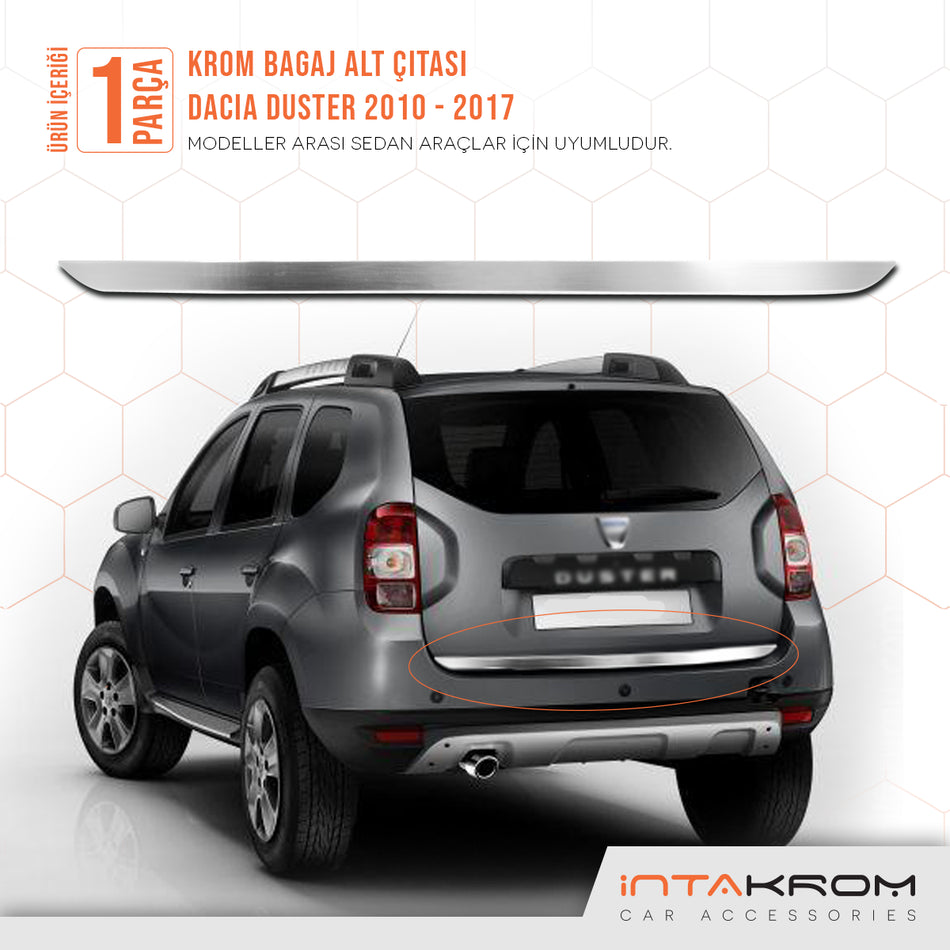 Dacia Duster Krom Bagaj Alt Çıtası 2010 -2017