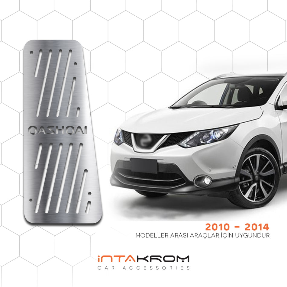 Nissan Qashqai Krom Ayak Dinlendirme Pedalı - 2010 - 2014