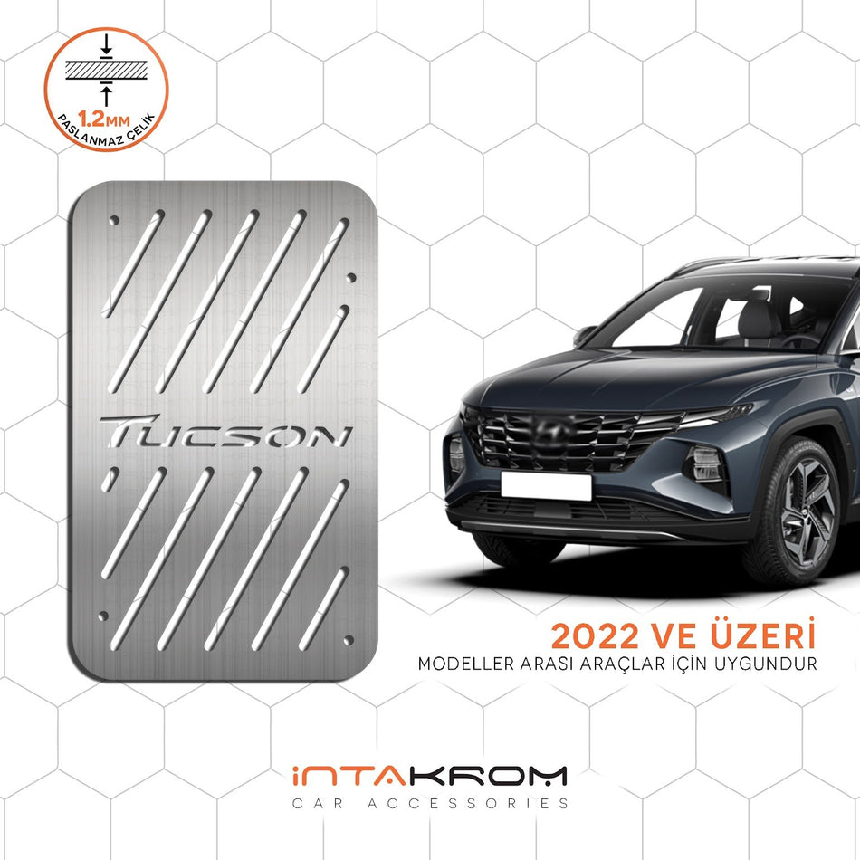 Hyundai Tucson Krom Ayak Dinlendirme Pedalı - 2022 ve Üzeri