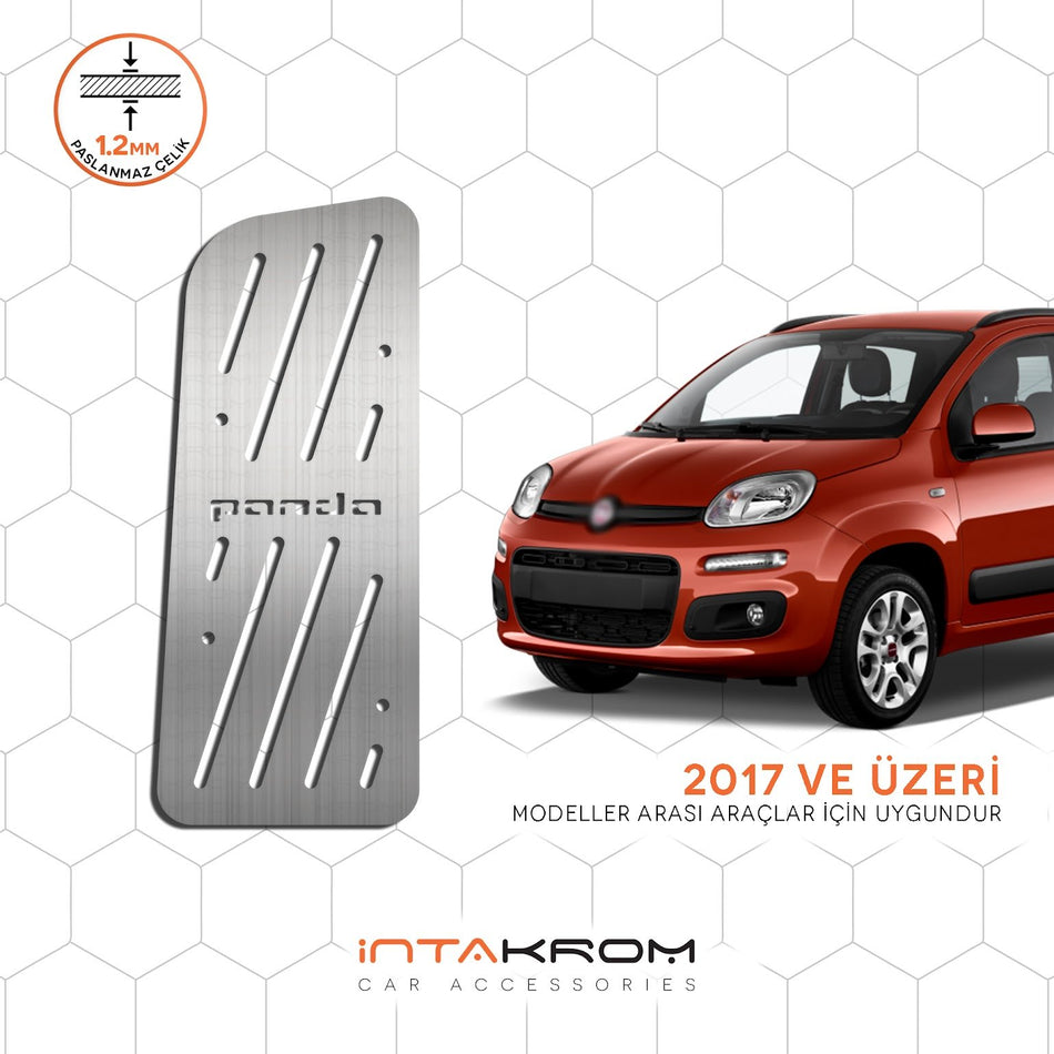 Fiat Panda Krom Ayak Dinlendirme Pedalı - 2017 ve Üzeri