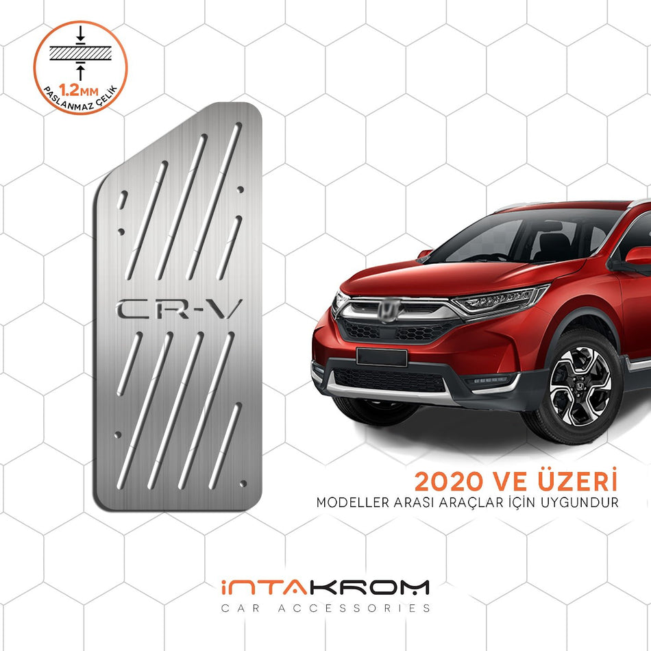 Honda CRV Krom Ayak Dinlendirme Pedalı - 2020 ve Üzeri