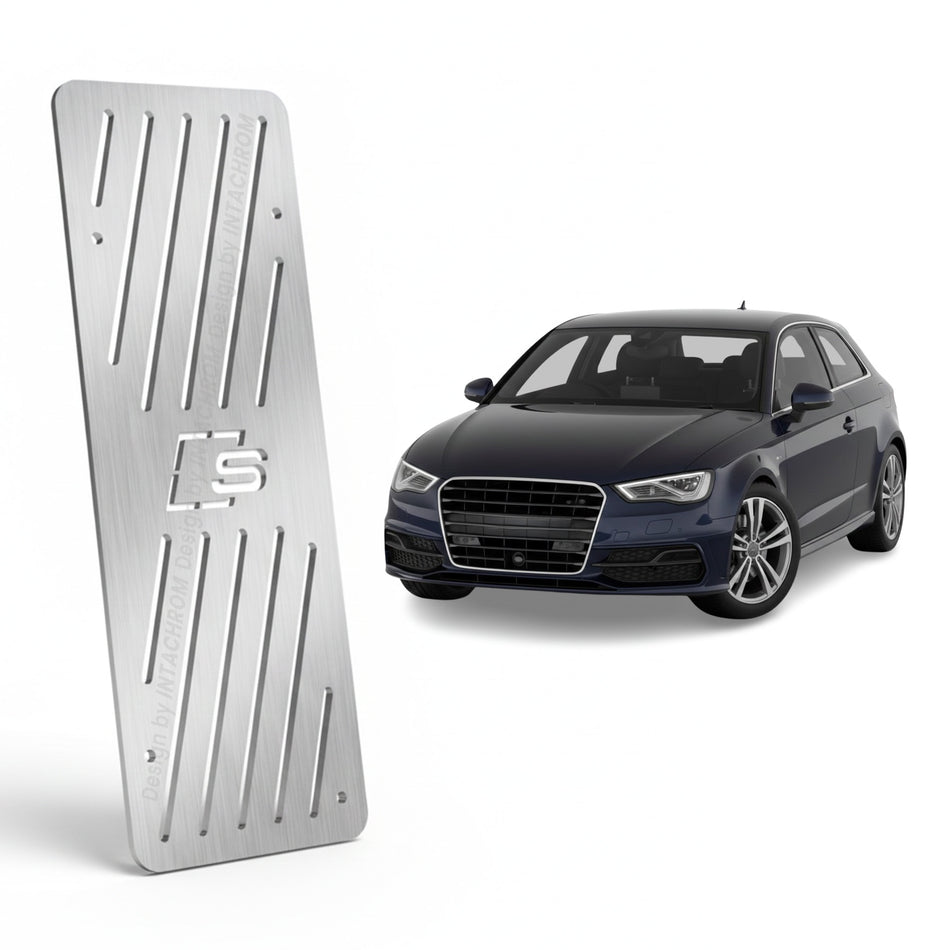 Audi A3 2012-2020 Uyumlu Krom Ayak Dinlendirme Pedalı S-Line