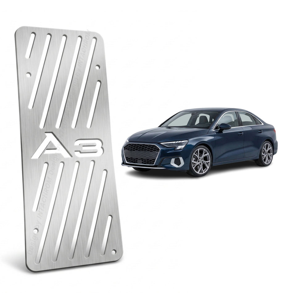Audi A3 2020-2026 Uyumlu Krom Ayak Dinlendirme Pedalı