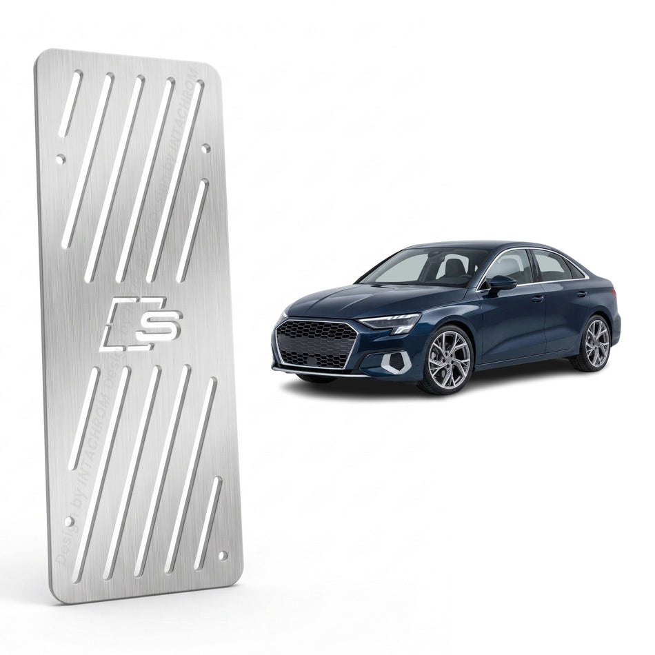 Audi A3 2020-2026 Uyumlu Krom Ayak Dinlendirme Pedalı S-Line