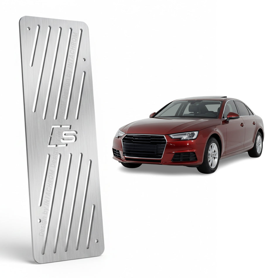 Audi A4 2015-2025 Uyumlu Krom Ayak Dinlendirme Pedalı S-Line