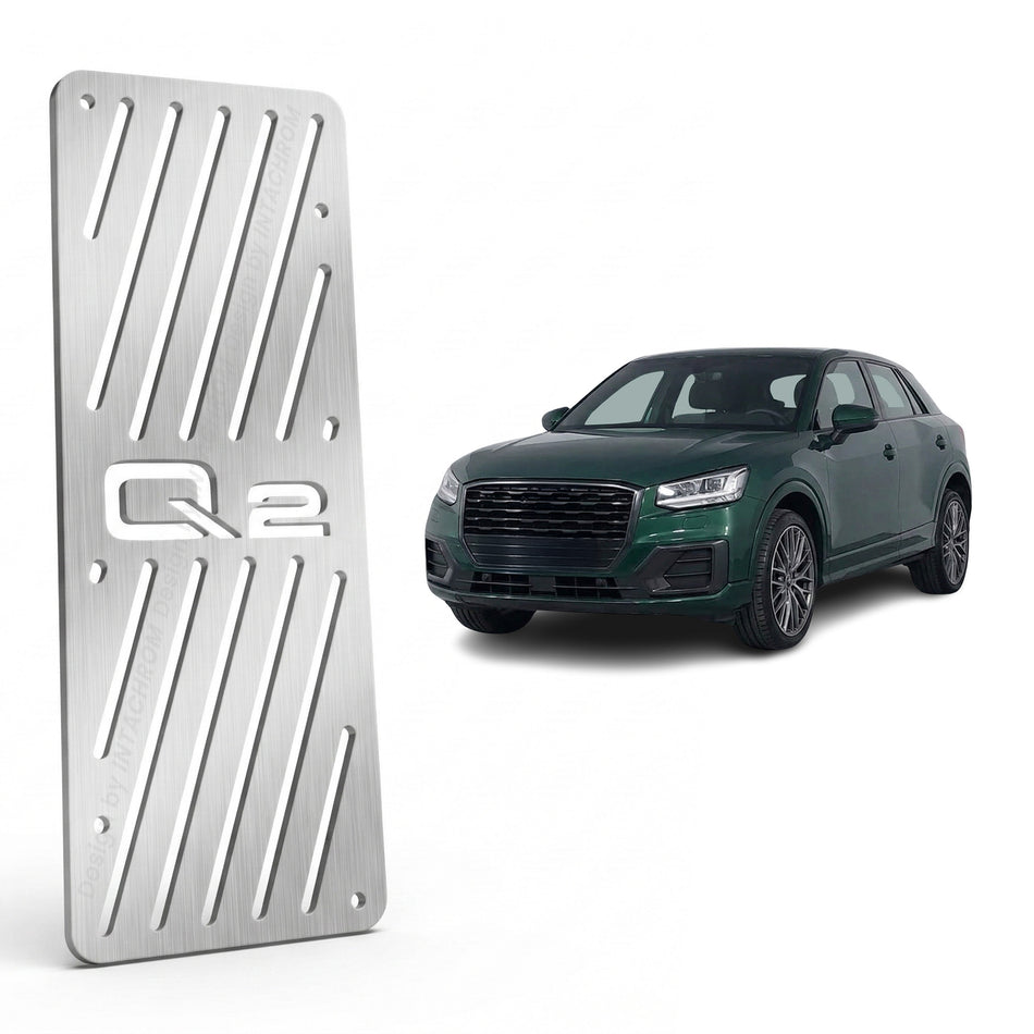Audi Q2 2016-2026 Uyumlu Krom Ayak Dinlendirme Pedalı