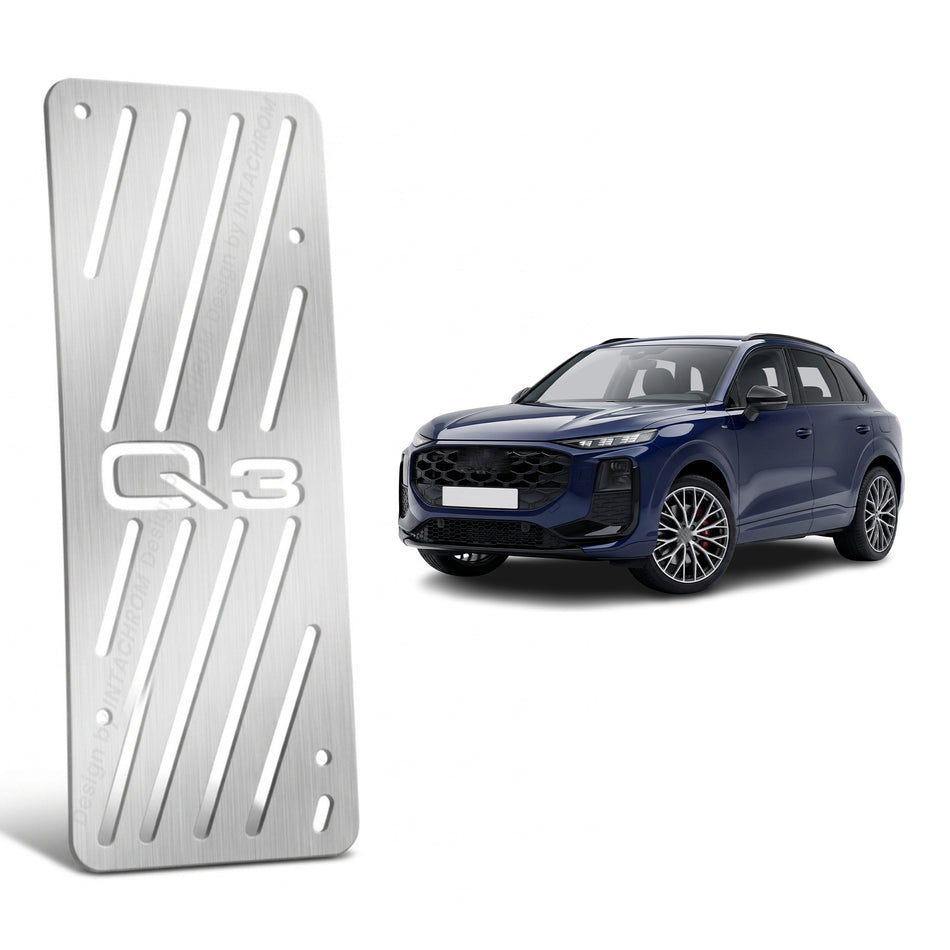 Audi Q3 2026 Uyumlu Krom Ayak Dinlendirme Pedalı