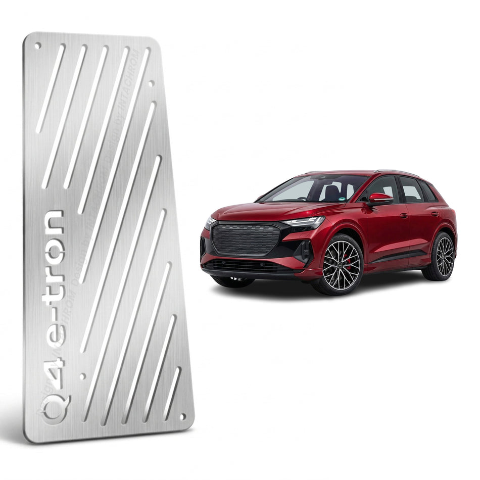 Audi Q4 E-Tron 2021-2026 Uyumlu Krom Ayak Dinlendirme Pedalı