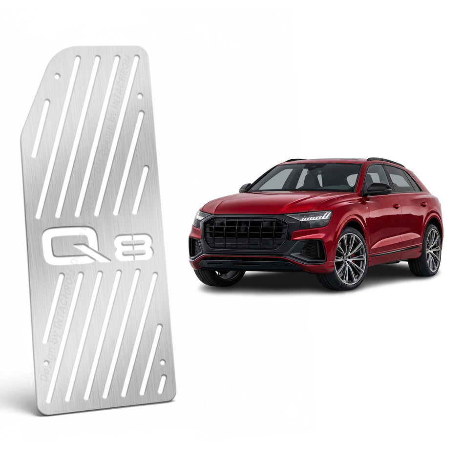Audi Q8 2018 Uyumlu Krom Ayak Dinlendirme Pedalı