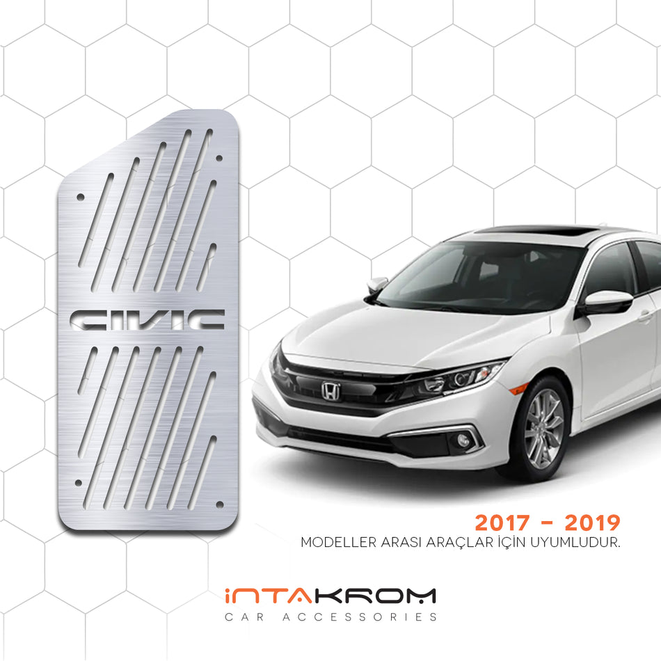 Honda Civic Krom Ayak Dinlendirme Pedalı - 2017 - 2020