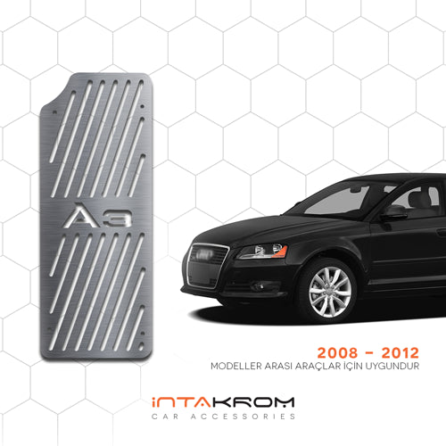 Audi A3 Krom Ayak Dinlendirme Pedalı - 2008 -2012