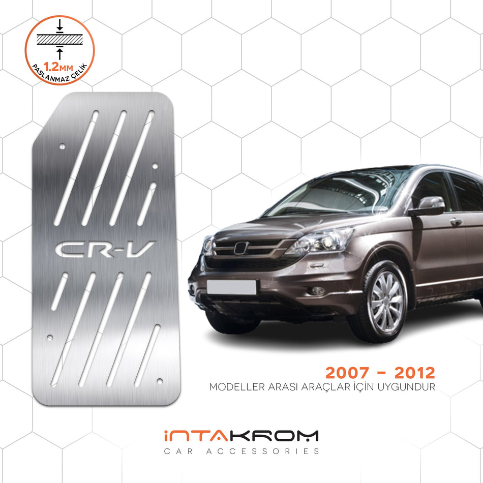 Honda CRV Krom Ayak Dinlendirme Pedalı - 2007-2012