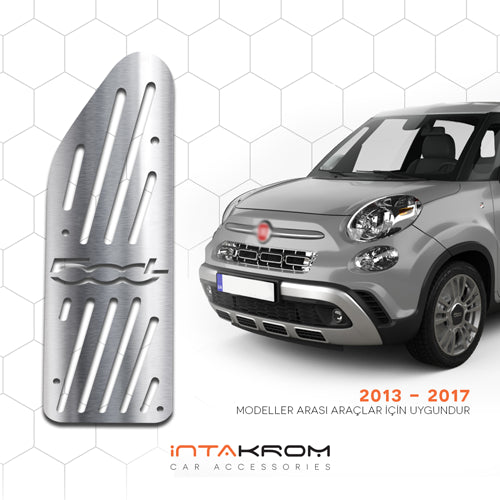 Fiat 500L Krom Ayak Dinlendirme Pedalı - 2013 -2017