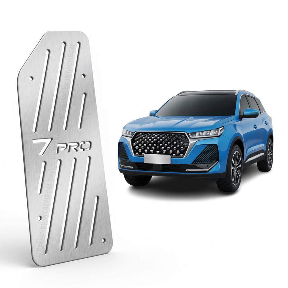 Chery Tiggo 7 Pro 2024-2026 T1E Uyumlu Krom Ayak Dinlendirme Pedalı