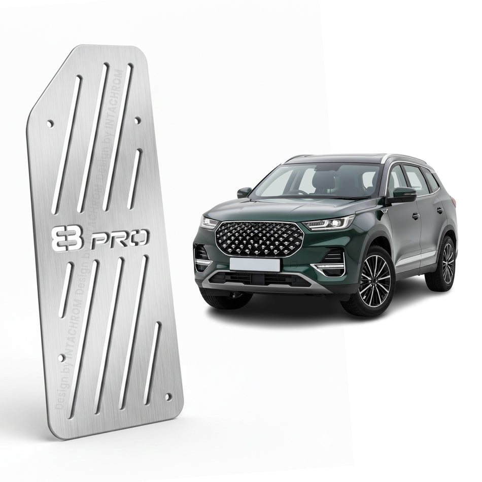 Chery Tiggo 8 Pro 2022-2026 T18 Uyumlu Krom Ayak Dinlendirme Pedalı