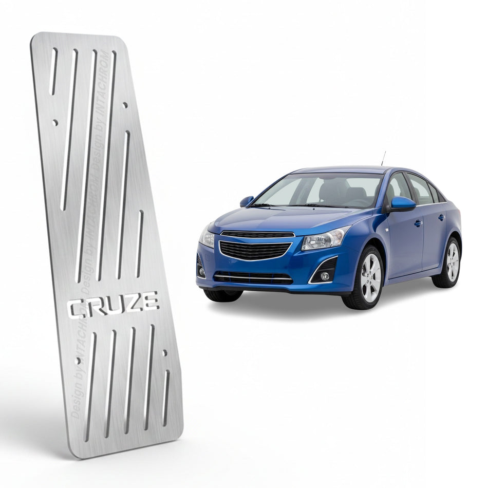 Chevrolet Cruze 2008-2016 J300 Uyumlu Krom Ayak Dinlendirme Pedalı