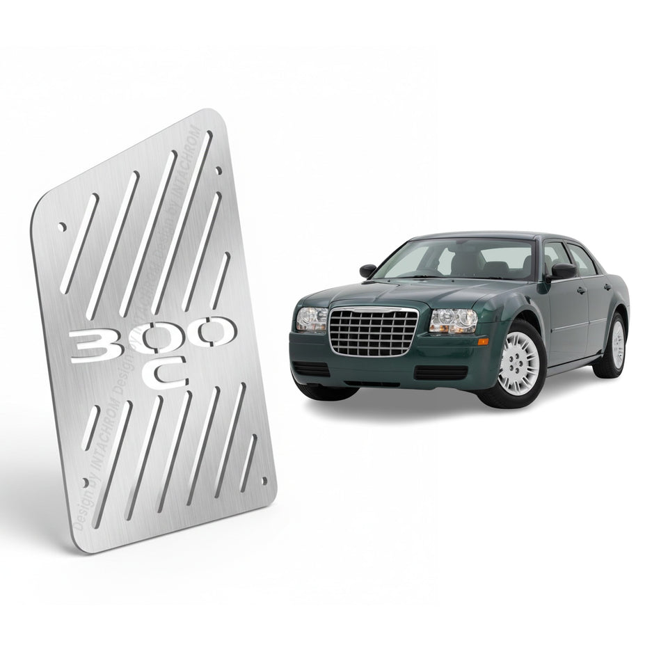 Chrysler 300 C 2004-2011 Uyumlu Krom Ayak Dinlendirme Pedalı
