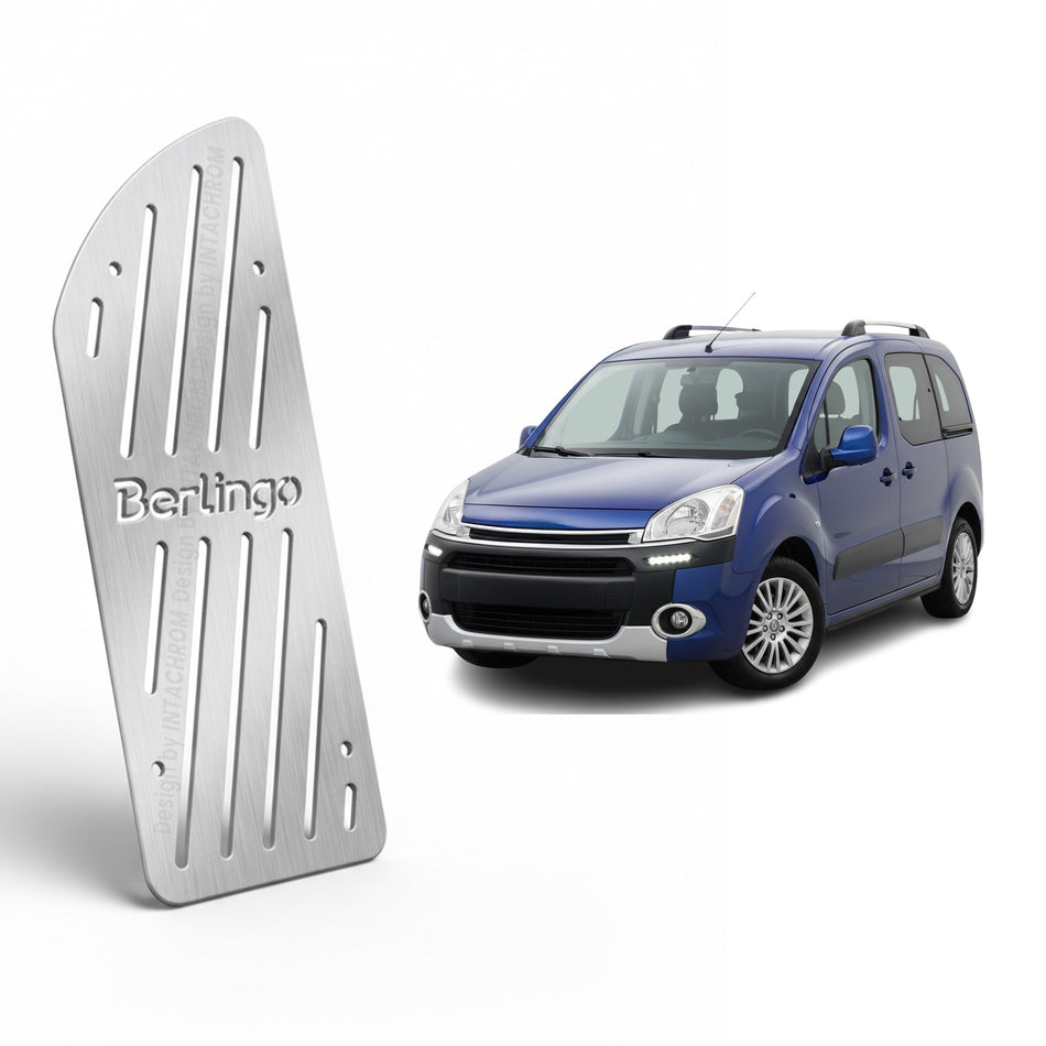 Citroen Berlingo 2008-2018 B9 Uyumlu Krom Ayak Dinlendirme Pedalı