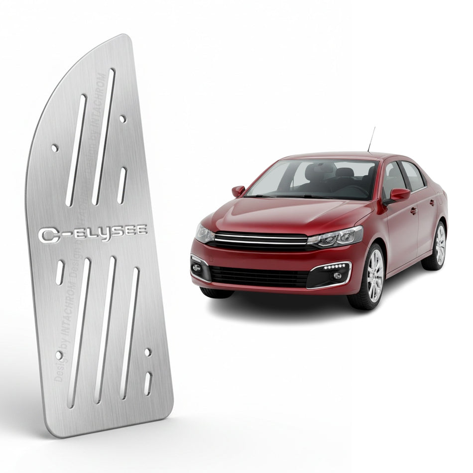Citroen C Elysee 2012-2025 Uyumlu Krom Ayak Dinlendirme Pedalı