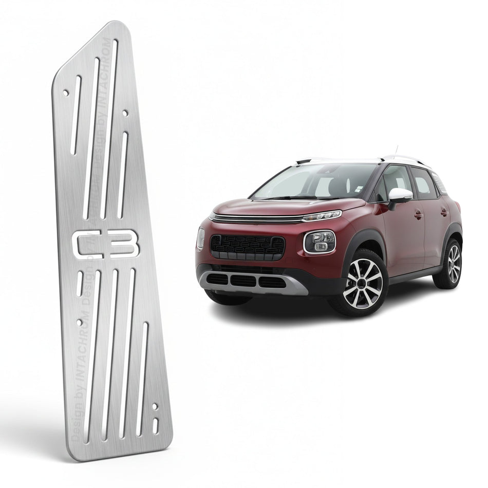 Citroen C3 Aircross 2017-2024 A-88 Uyumlu Krom Ayak Dinlendirme Pedalı