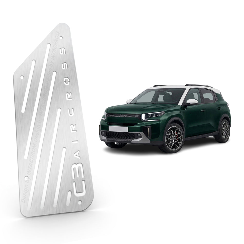 Citroen C3 Aircross 2025-2026 CC24 Uyumlu Krom Ayak Dinlendirme Pedalı
