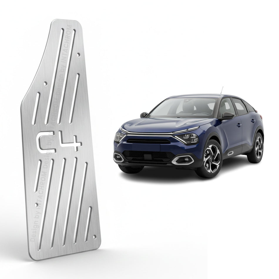 Citroen C4 2020-2026 C41 Uyumlu Krom Ayak Dinlendirme Pedalı
