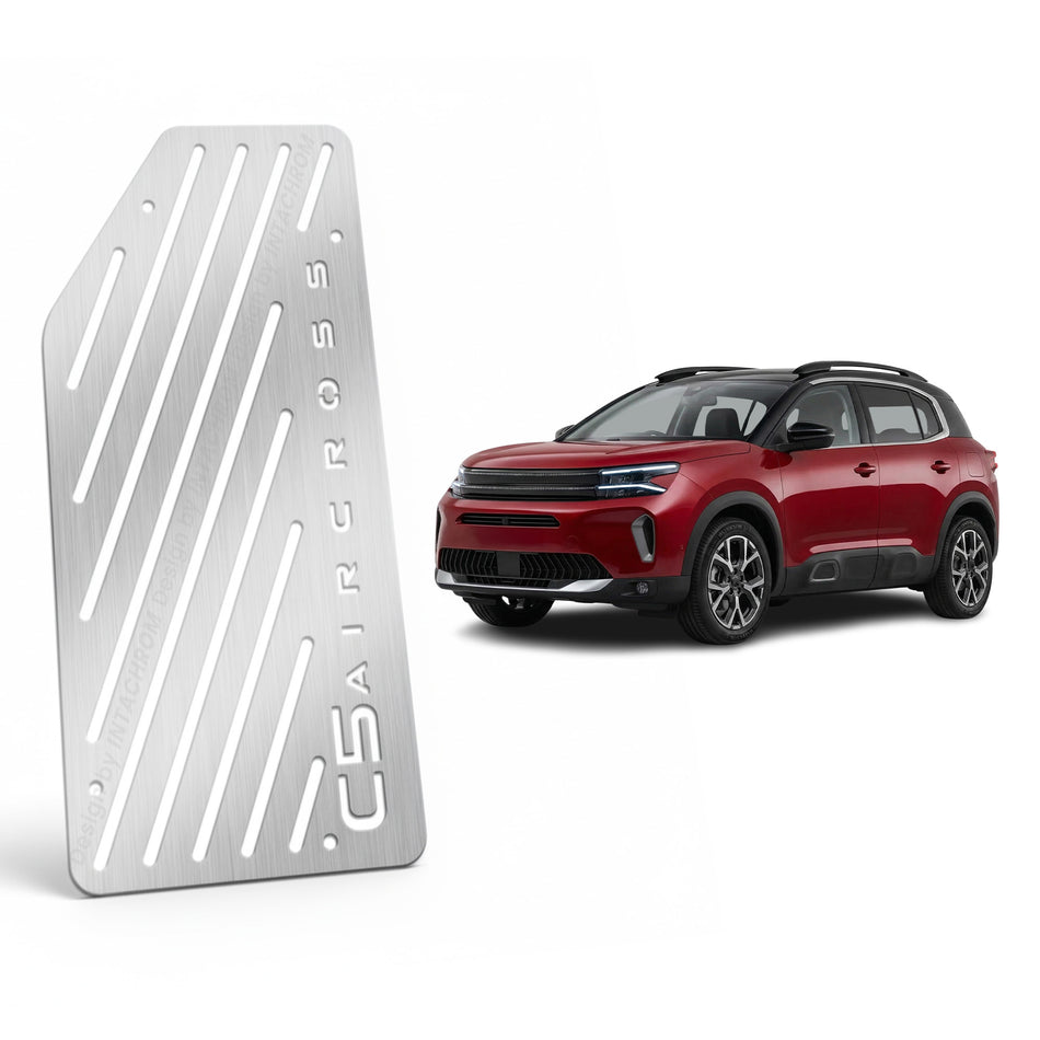 Citroen C5 Aircross 2025-2026 Stla Uyumlu Krom Ayak Dinlendirme Pedalı
