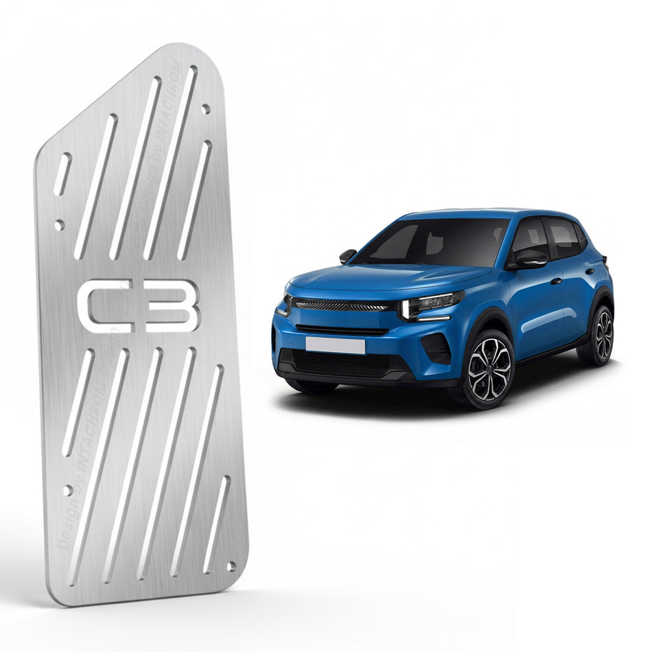 Citroen E-C3 2024-2026 CC21 Uyumlu Krom Ayak Dinlendirme Pedalı