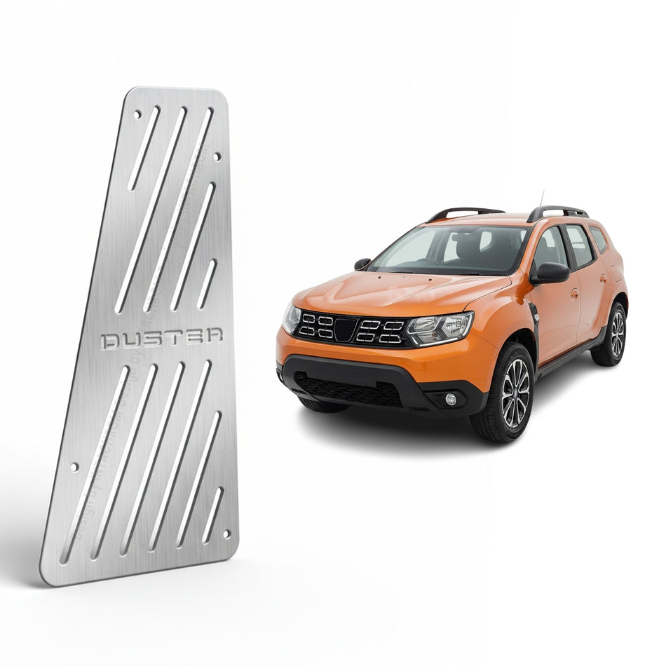 Dacia Duster 2018-2024 HM Uyumlu Krom Ayak Dinlendirme Pedalı