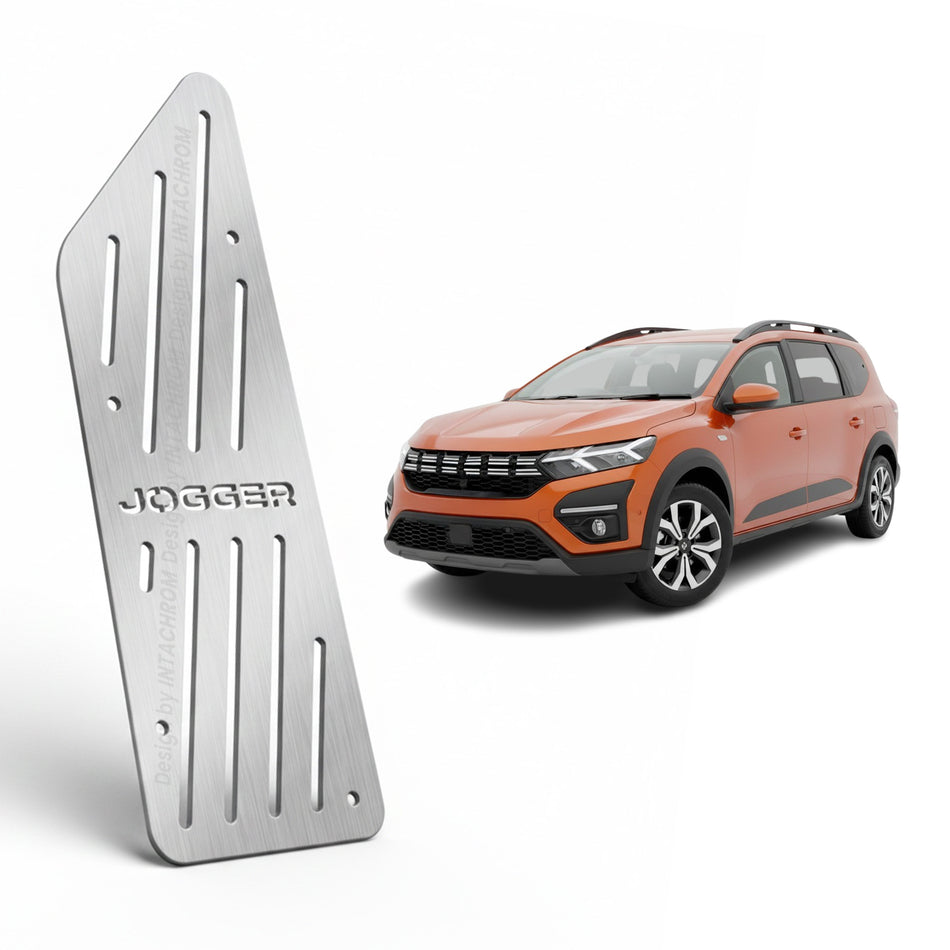 Dacia Jogger 2021-2026 Uyumlu Krom Ayak Dinlendirme Pedalı